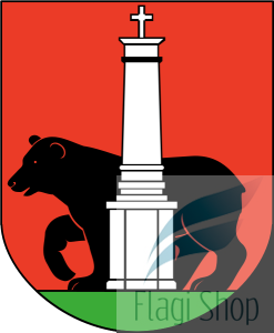 Flaga gminy Fajsławice - na zamówienie 110x70 Fajsławic