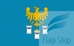 Flaga Powiat gliwicki - na zamówienie 150x90 Powiatu gliwickiego