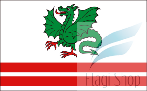 Flaga Powiat garwoliński - na zamówienie 150x90