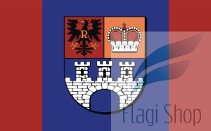 Flaga Powiat gostyniński - na zamówienie 150x90