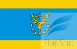 Flaga Powiat kozienicki - na zamówienie 110x70