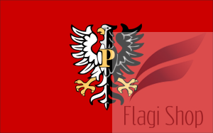 Flaga Powiat płocki - na zamówienie 150x90