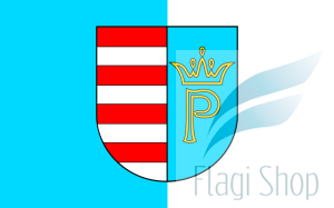 Flaga Powiat przysuski - na zamówienie 110x70