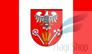 Flaga Powiat pułtuski - na zamówienie 110x70