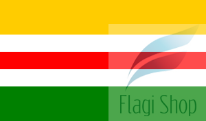 Flaga Powiat wyszkowski - na zamówienie 110x70