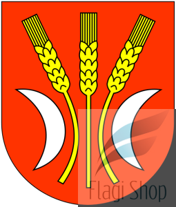 Flaga gminy Rojewo - na zamówienie 110x70 Rojewa