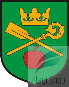 Flaga gminy Sadki - na zamówienie 110x70 gmina Sadki