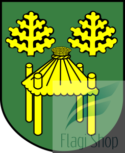 Flaga gminy Cekcyn - na zamówienie 150x90 Cekcyna