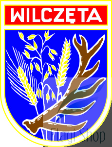 Flaga gminy Wilczęta - na zamówienie 150x90 Wilczęt   