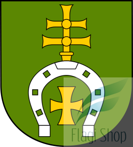 Flaga gminy Szudziałowo - na zamówienie 110x70