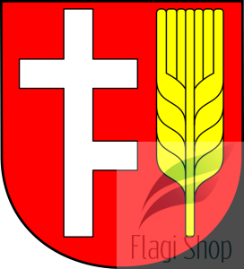 Flaga gminy Kobylin-Borzymy - na zamówienie 150x90