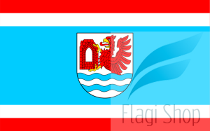 Flaga gminy Rewal - na zamówienie 150x90 Rewala   