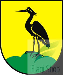 Flaga gminy Manowo - na zamówienie 150x90 Manowa   