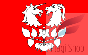 Flaga gminy Świeszyno - na zamówienie 150x90 Świeszyna   