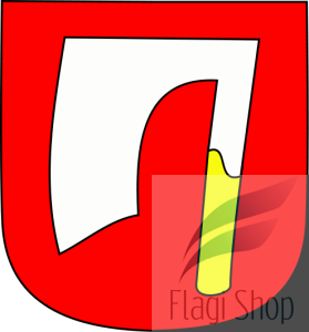 Flaga gminy Rudka - na zamówienie 150x90