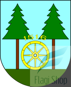 Flaga gminy Milejczyce - na zamówienie 150x90