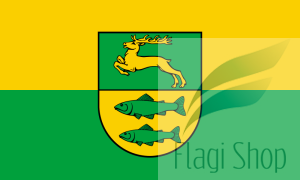 Flaga gminy Malechowo - na zamówienie 150x90 Malechowa