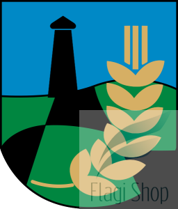 Flaga gminy Postomino - na zamówienie 150x90 Postomina   