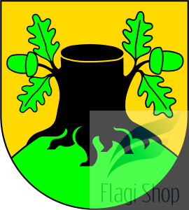 Flaga gminy Szypliszki - na zamówienie 150x90