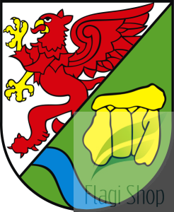 Flaga gminy Rąbino - na zamówienie 150x90 Rąbina   