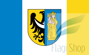 Flaga gminy Pęcław - na zamówienie 150x90 Pęcławia