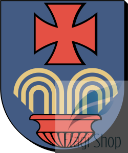 Flaga gminy Stare Bogaczowice - na zamówienie 150x90 Starych Bogaczowic