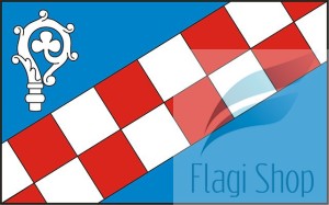 Flaga gminy Choceń - na zamówienie 150x90 Chocenia