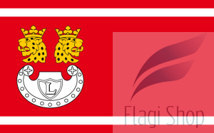 Flaga gminy Jastków - na zamówienie 150x90 Jastkowa