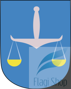 Flaga gminy Konstantynów- na zamówienie 110x70 Konstantynowa