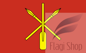 Flaga gminy Nielisz - na zamówienie 110x70 Nieliszy