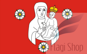 Flaga gminy Juchnowiec Kościelny - na zamówienie 110x70