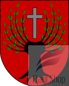 Flaga gminy Rokitno - na zamówienie 110x70 Rokitny