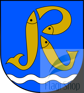 Flaga gminy Rybczewice - na zamówienie 150x90 Rybczewic   