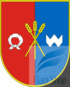 Flaga gminy Sitno - na zamówienie 110x70 Sitna