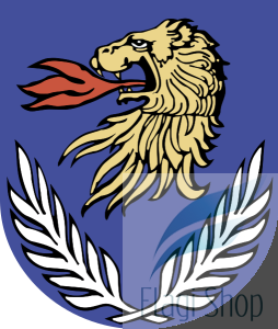 Flaga gminy Wierzbica - na zamówienie 150x90 Wierzbicy