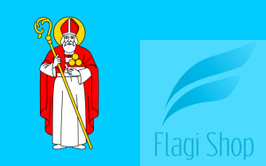 Flaga gminy Zakrzówek - na zamówienie 150x90 Zakrzówka