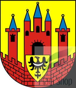 Flaga gminy Przewóz - na zamówienie 150x90 Przewóza