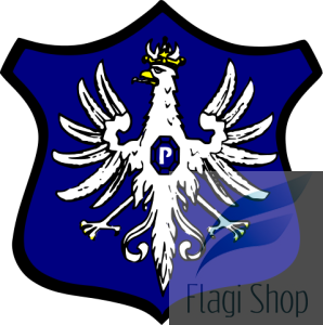 Flaga gminy Przytoczna - na zamówienie 150x90 Przytocznej