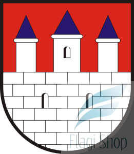 Flaga gminy Będków  - na zamówienie 150x90 Będkowa