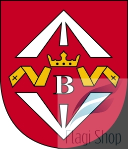 Flaga gminy Buczek - na zamówienie 110x70 Buczka