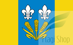 Flaga gminy Chąśno  - na zamówienie 150x90 Chąśna          