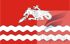 Flaga gminy Zapolice - na zamówienie 150x90 Zapolic   