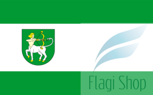 Flaga gminy Lutomiersk - na zamówienie 150x90 Lutomierska       
