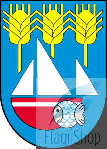 Flaga gminy Pęczniew - na zamówienie 150x90 Pęczniewa               