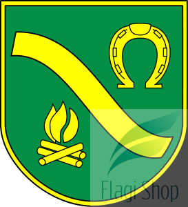 Flaga gminy Słupia - na zamówienie 150x90        Słupi   