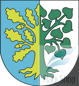 Flaga gminy Kornowac - na zamówienie 110x70 Kornowaca