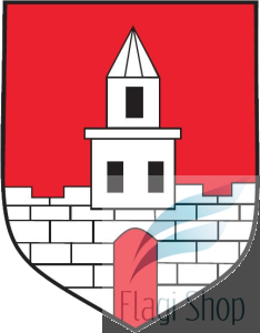 Flaga gminy Lelów - na zamówienie 150x90 Lelowa  