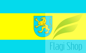 Flaga gminy Marklowice - na zamówienie 150x90 Marklowic