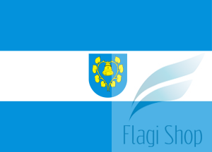 Flaga gminy Mszana - na zamówienie 150x90 Mszany  