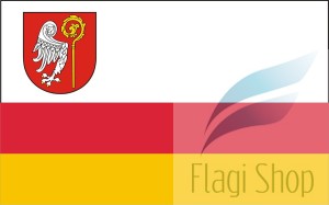 Flaga gminy Opatów - na zamówienie 110x70 Opatowa